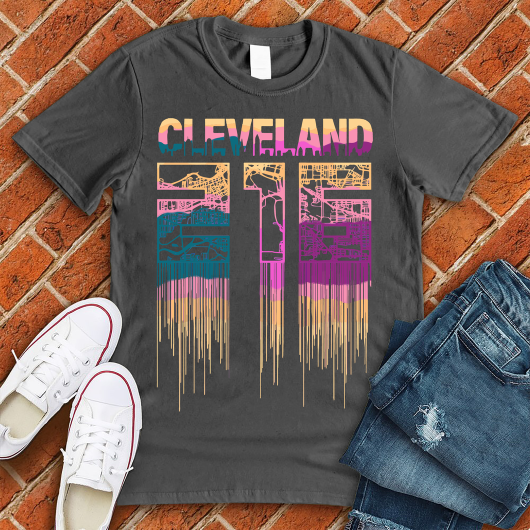 Cleveland 216 Drip Tee