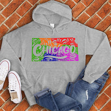Load image into Gallery viewer, Colorful Chicago Hoodie
