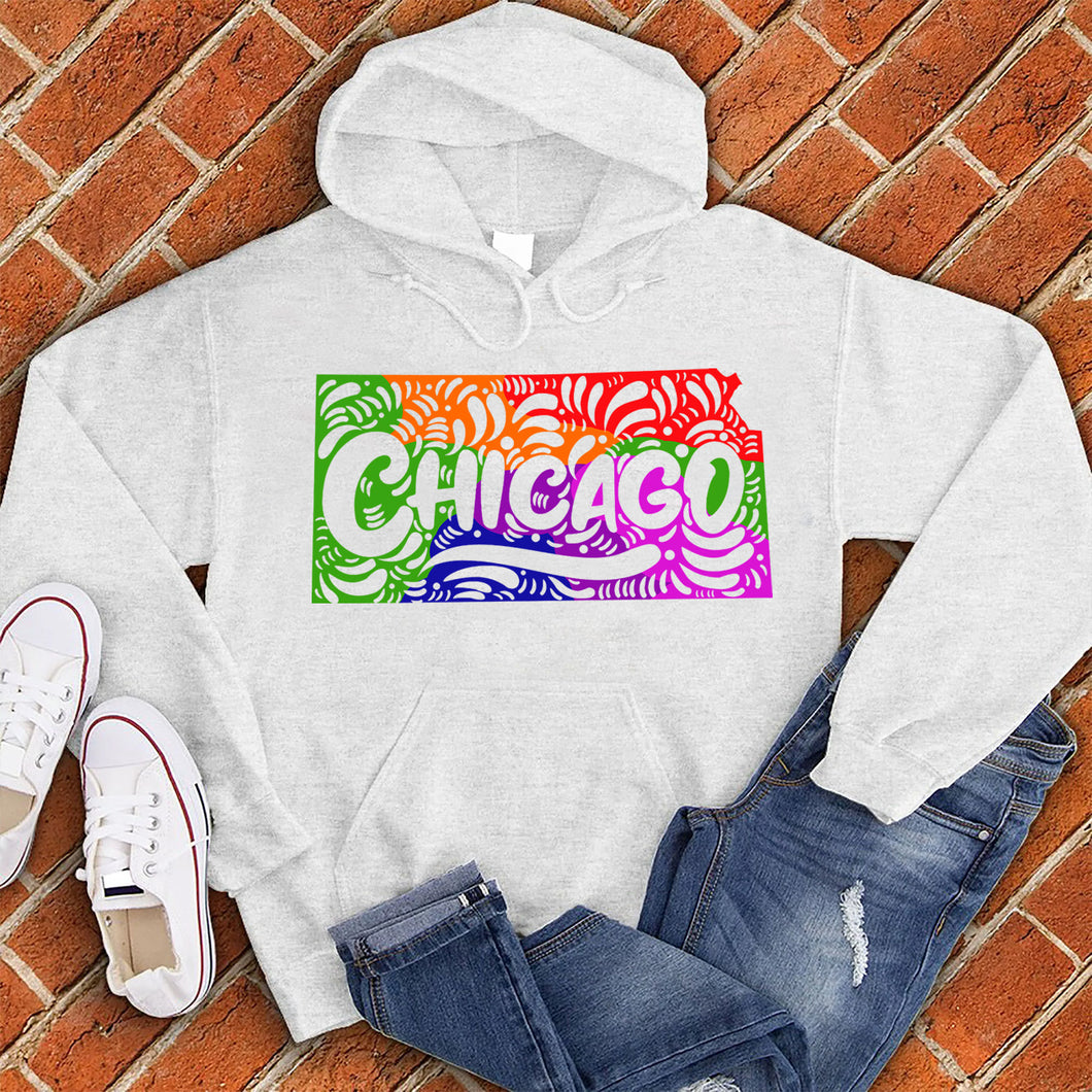 Colorful Chicago Hoodie