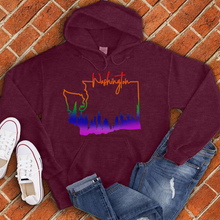 Load image into Gallery viewer, Colorful Washington Hoodie
