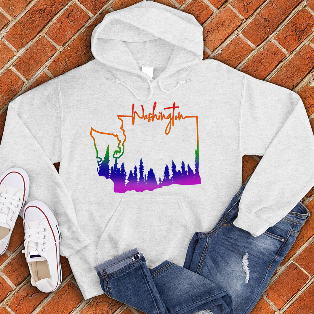 Colorful Washington Hoodie