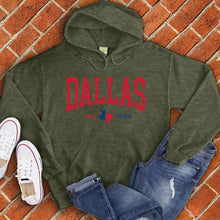Load image into Gallery viewer, Dallas Born &amp; Raised Hoodie
