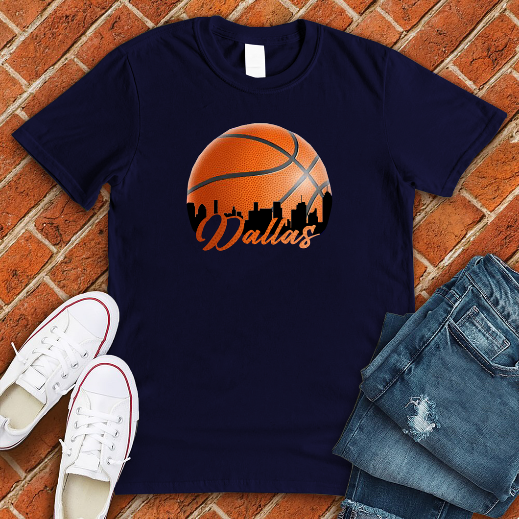 Dallas Basketball Tee