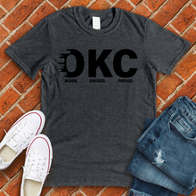 Load image into Gallery viewer, OKC Born Raised Proud Tee
