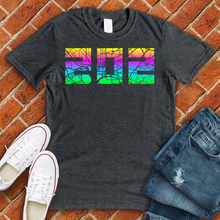Load image into Gallery viewer, 202 Map Neon Tee
