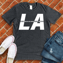 Load image into Gallery viewer, LA Stripe Alternate Tee
