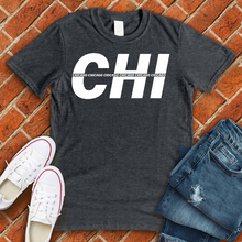 Load image into Gallery viewer, CHI Stripe Alternate Tee
