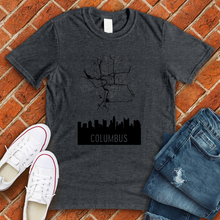 Load image into Gallery viewer, Columbus Map Tee

