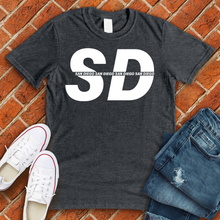 Load image into Gallery viewer, SD Stripe Alternate Tee
