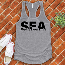 Load image into Gallery viewer, SEA City Line Women&#39;s Tank Top
