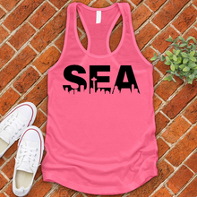 Load image into Gallery viewer, SEA City Line Women&#39;s Tank Top
