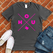 Load image into Gallery viewer, Neon HOU Texas X Tee
