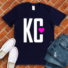 Load image into Gallery viewer, KC Neon Heart Tee
