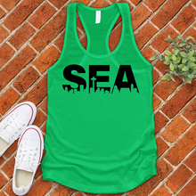 Load image into Gallery viewer, SEA City Line Women&#39;s Tank Top
