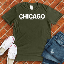 Load image into Gallery viewer, Chicago Born Raised Proud Alternate Tee
