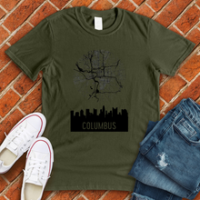 Load image into Gallery viewer, Columbus Map Tee
