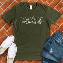 Load image into Gallery viewer, Columbus Cursive Tee
