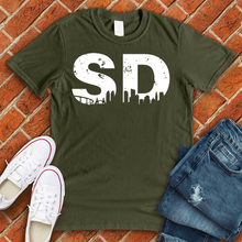 Load image into Gallery viewer, SD City Line Alternate Tee
