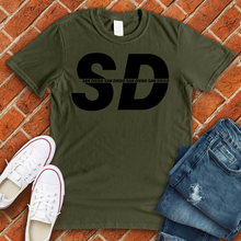 Load image into Gallery viewer, SD Stripe Tee
