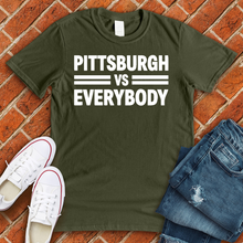 Load image into Gallery viewer, Pittsburgh Vs Everybody Alternate Tee
