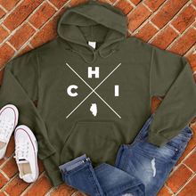 Load image into Gallery viewer, CHI Illinois X Hoodie

