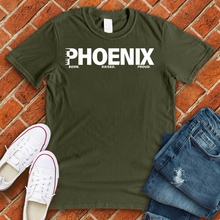 Load image into Gallery viewer, Phoenix Born Raised Proud Alternate Tee
