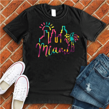 Load image into Gallery viewer, Miami Colorful City Tee
