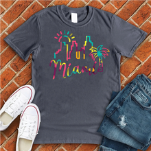 Load image into Gallery viewer, Miami Colorful City Tee
