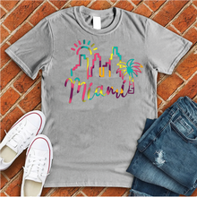 Load image into Gallery viewer, Miami Colorful City Tee
