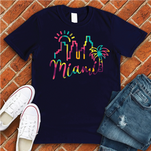 Load image into Gallery viewer, Miami Colorful City Tee

