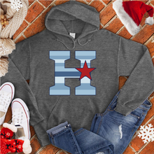 Load image into Gallery viewer, Snow H Star Hoodie

