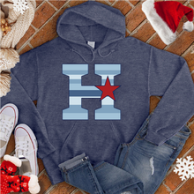 Load image into Gallery viewer, Snow H Star Hoodie
