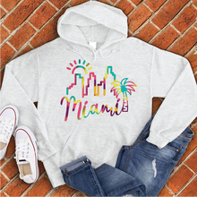 Load image into Gallery viewer, Miami Colorful City Hoodie
