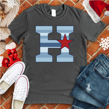 Load image into Gallery viewer, Snow H Star Tee
