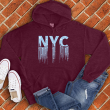 Load image into Gallery viewer, NYC Snow Drip Hoodie
