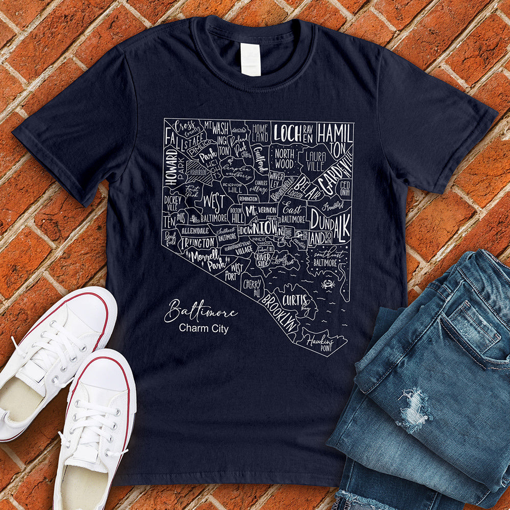 Baltimore Neighborhoods Tee