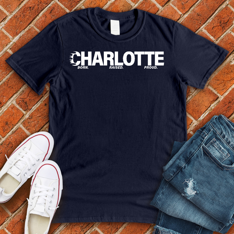 Charlotte Born Raised Proud Alternate Tee