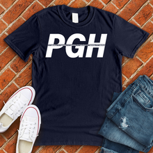 Load image into Gallery viewer, PGH Stripe Alternate Tee
