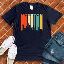 Load image into Gallery viewer, Houston Retro Drip Tee
