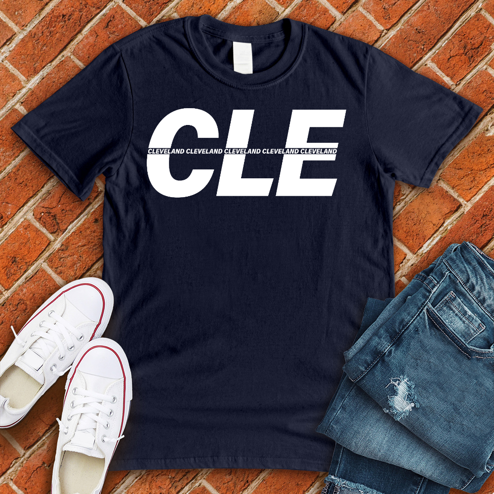 CLE Stripe Alternate Tee