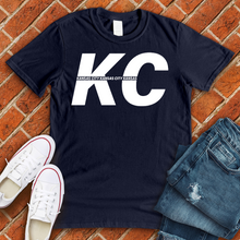 Load image into Gallery viewer, KC Stripe Alternate Tee
