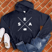 Load image into Gallery viewer, SEA Washington X Hoodie
