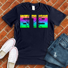 Load image into Gallery viewer, 619 Map Neon Tee
