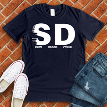 Load image into Gallery viewer, SD Born Raised Proud Alternate Tee
