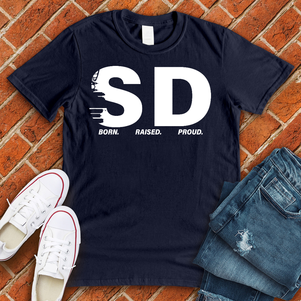 SD Born Raised Proud Alternate Tee