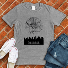 Load image into Gallery viewer, Columbus Map Tee
