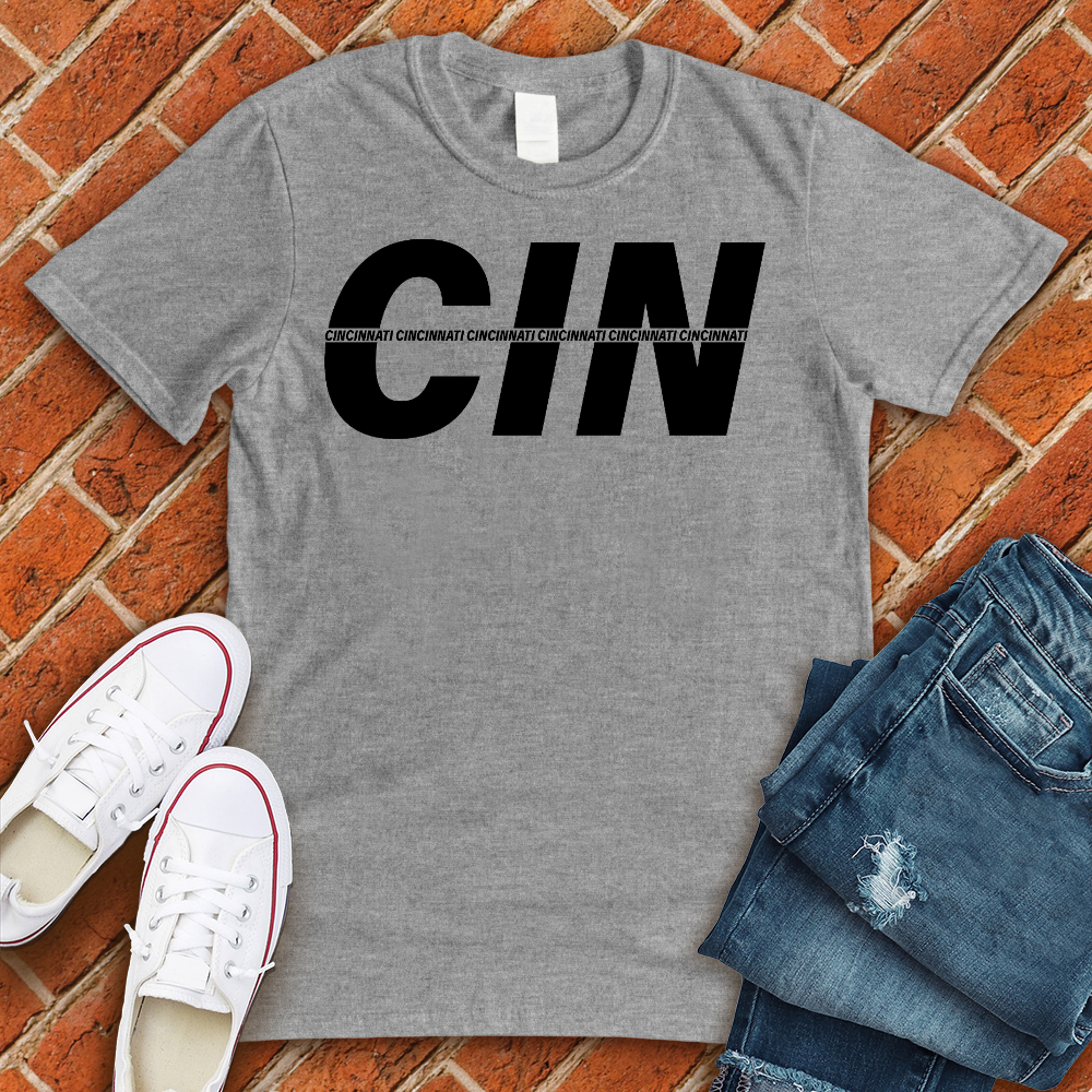 CIN Stripe Tee