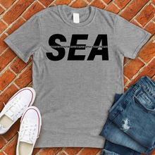 Load image into Gallery viewer, SEA Stripe Tee
