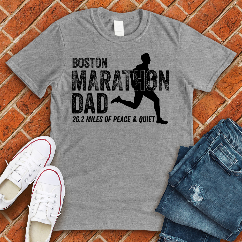 Boston Marathon Dad Tee
