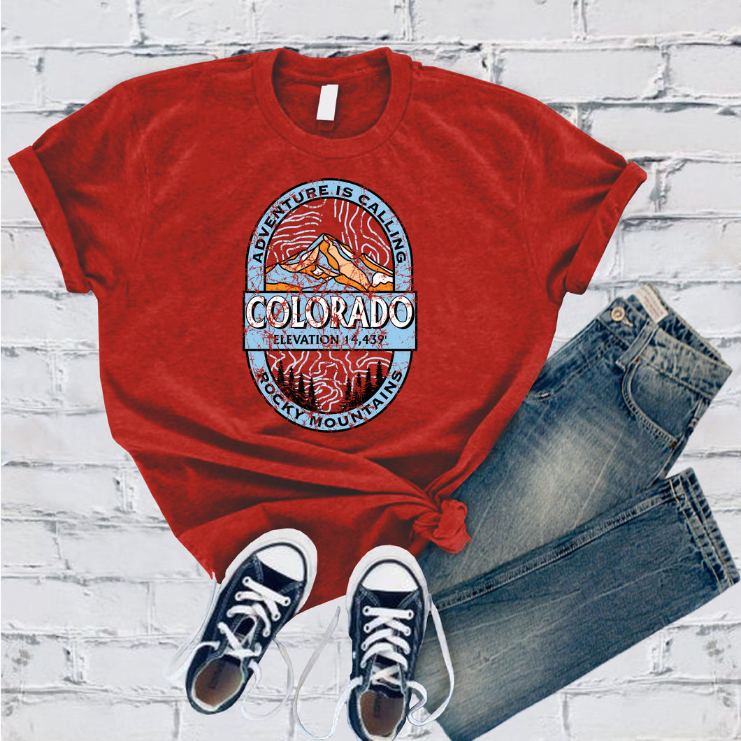 Adventure is Calling Colorado Tee